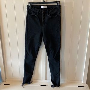 Black Flying Monkey button fly